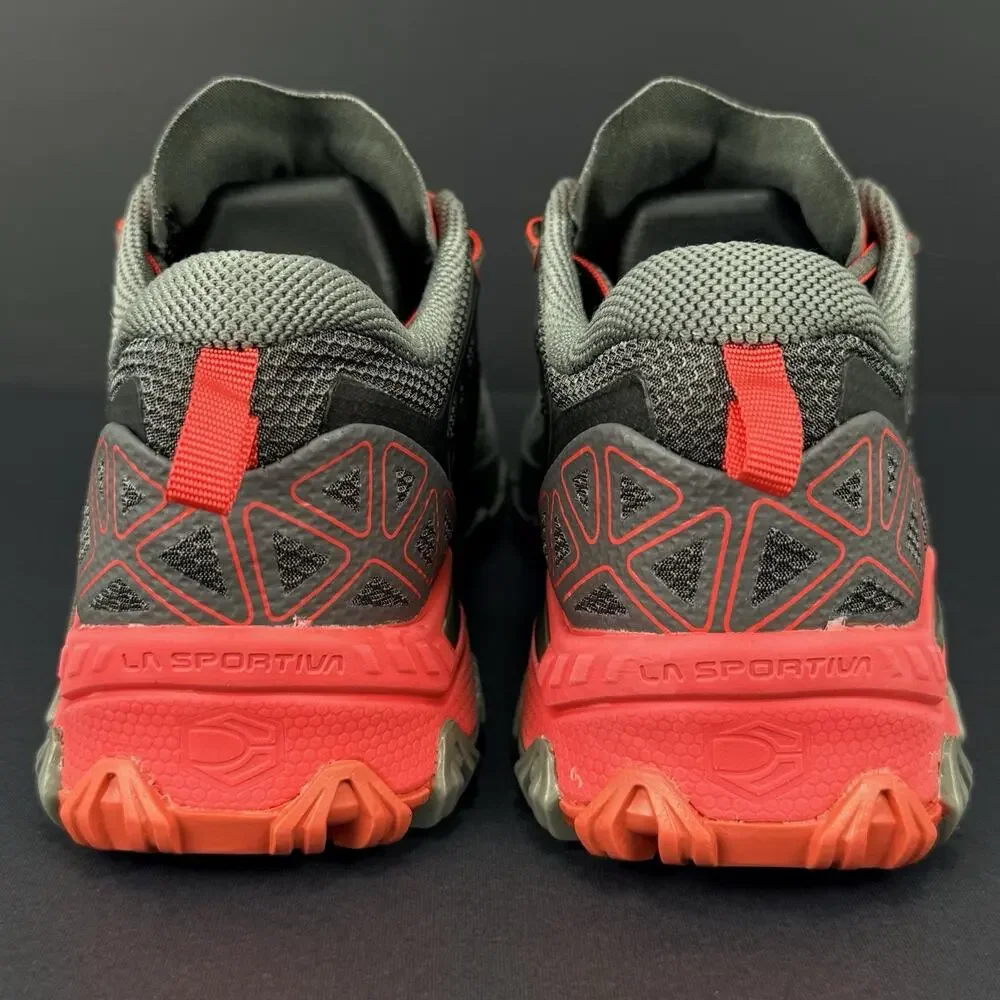 La Sportiva Bushido II Womens Size 7 Carbon Orange Trail Running Shoes EU 38